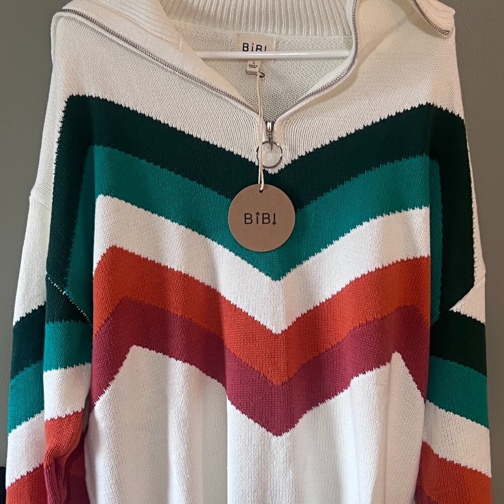 BIBI Chevron Sweater